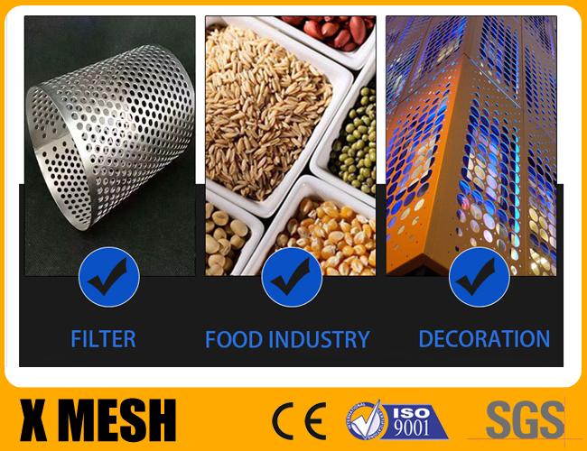 Perforated Metal Sound Absorbing Panels Thickness 1.6mm