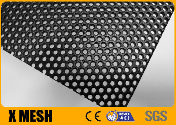 Round Hole Type Perforated Metal Mesh 20%-80% Open Area