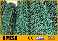 50 Foot Green Vinyl Chain Link Mesh Fencing ASTM F668