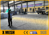 Powder Coated Metal Mesh Fencing 50x200mm Hole For Highway