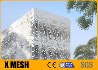 Aluminium Triangle Hole Perforated Metal Mesh 2400mm 69% Open