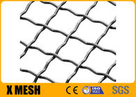 Length 3m Woven Stainless Steel Crimped Wire Mesh Panels ASTM A853