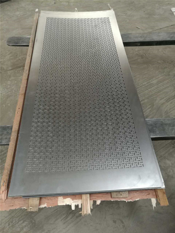 Broad Spectrum Perforated Metal Plate Punched Metal For Filtration