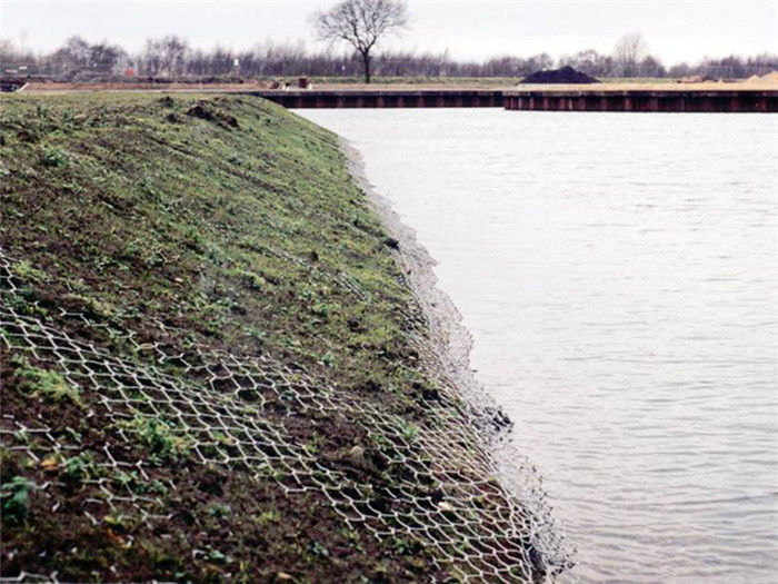 Terramesh Gabion Wall Baskets For Erosion Control / Plant Establishment