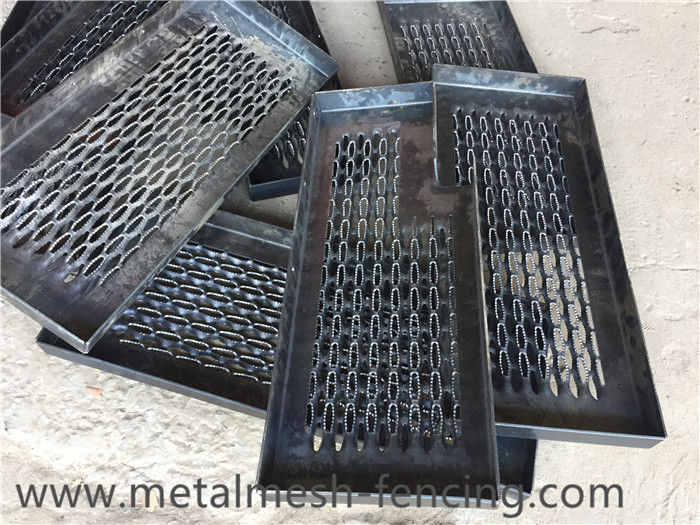 Custom Made Special Size Grip Strut Grating Grip Strut Walkway Grating Of 4mm Carbon Plate