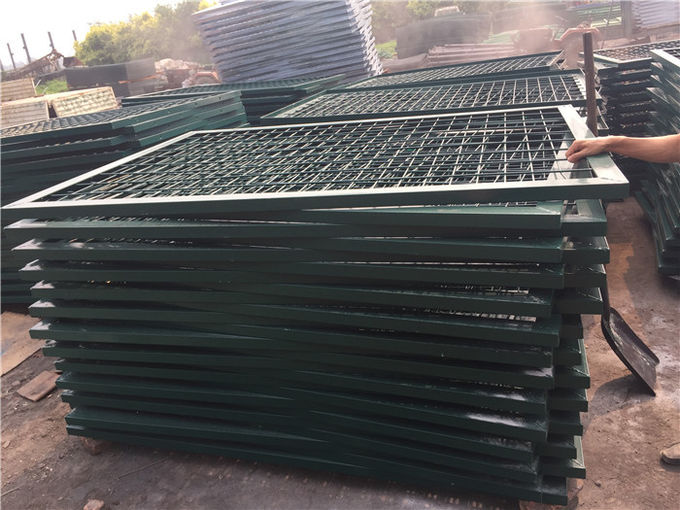 Strong / Durable Metal Mesh Fencing Angle Iron Fence For Guard Reservoir Strong / Durable Metal Mesh Fencing Angle Iron Fence For Guard Reservoir