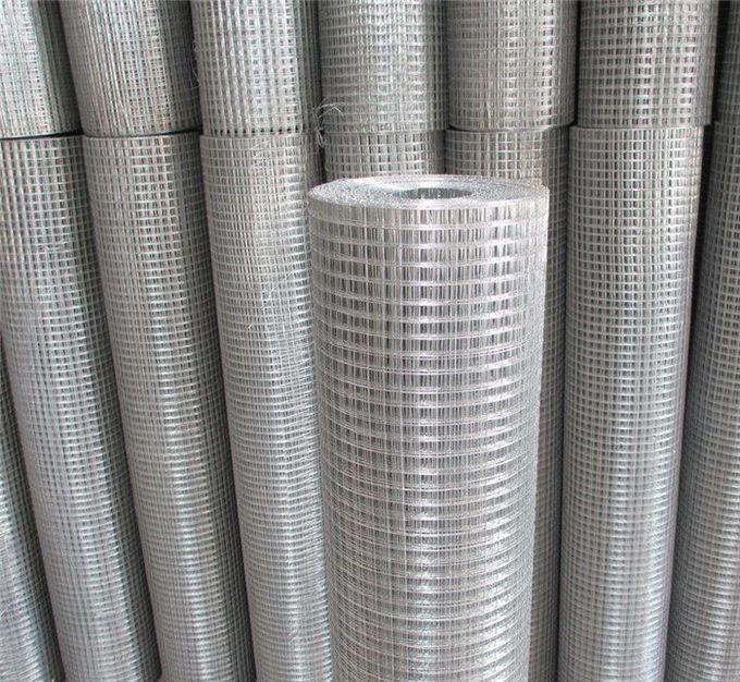Hot Dipped Galvanized Welded Wire Mesh Corrosion Resistant For Protection System