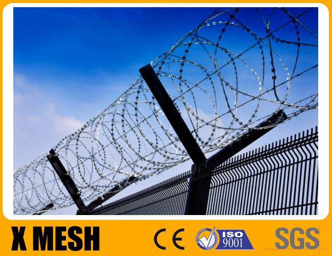 BS 10244 Metal Mesh Fencing 50mmx200mm 3d Wire Mesh Fence