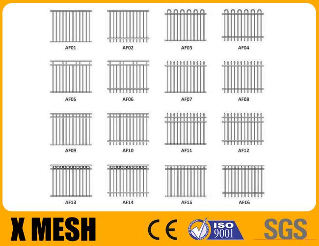Spacing 140mm Security Metal Fencing 6 Points Welded Wire Mesh Fencing