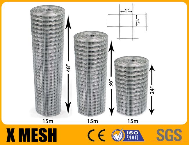 T304 Galvanised Wire Netting 50m Roll