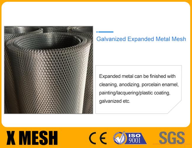 2.5lbs Weight Expanded Metal Lath Sheet 27 X 97 Inch Size G60 Galvanized Steel