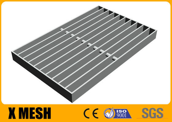 Smooth Surface Welded Steel Grating Industrial Serrated For Drainage Covers