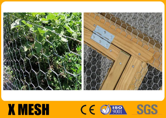 Firm Structure Chicken Wire Rabbit Fence 22Ga 48 Inch X150 Inch