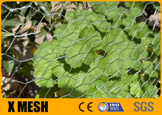 15m Poultry Rabbit Wire Mesh Fencing Silver Color High Tensile Strength