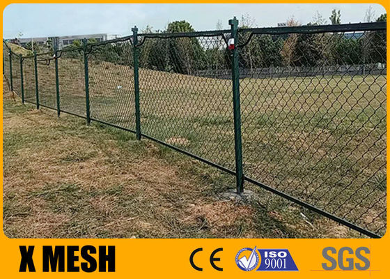 6Ft 8Ft 15m  Diamond Mesh Farm Chain Link Fence Hot Dip Galvanized Zinc Coated