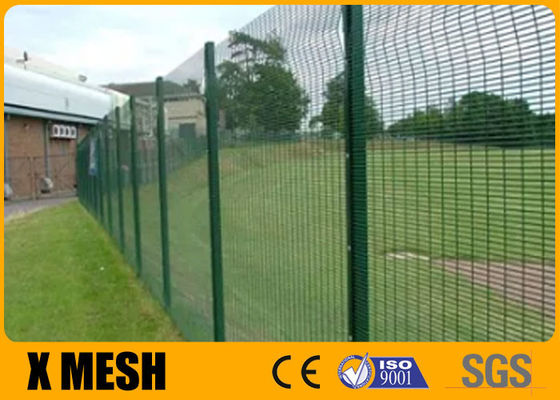 Security Anti Climb Mesh Fence 2m X 4m Mesh Size Clear View For Airport