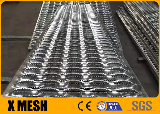 5 Diamonds Walkway Channel Perforate Metal Welded Steel Grating Antirust