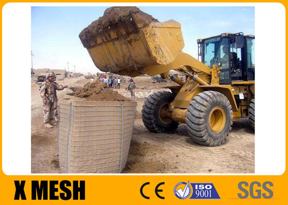 Hesco Defensive Barrier Military Astm Standards Hot Galvanized Welded Wire Mesh Sheets