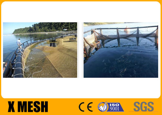 Naturally Bacteriostatic Copper Alloy Mesh Aquaculture For Produce Healthy Fish