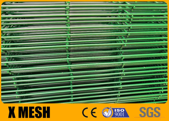 Wire Dia 5mm Metal Mesh Fencing RAL 6005 Green 3d Fence Panels