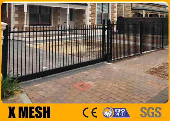 Protecting 60'' Ornamental 3 Rail Aluminum Fence ASTM F2589