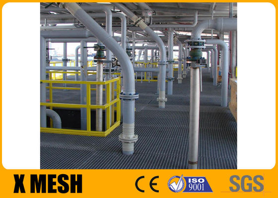 A36 Steel Open Mesh Grating Platform BS4306 For Paper Making Factory