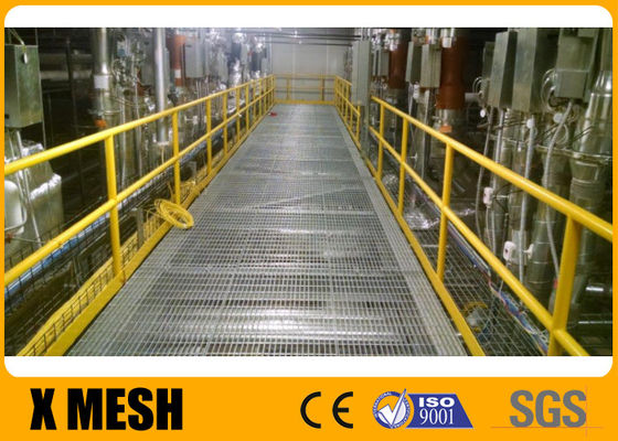 Stainless Steel Serrated Welded Steel Grating Width 1000mm ASTM A1011
