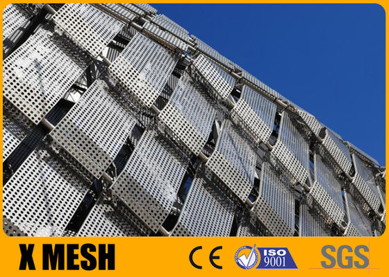 Hole 25mm Perforated Metal Mesh 1.5mm 316 Stainless Steel Perforated Sheet