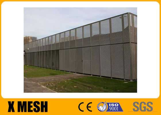 2000mm Galvanized Expanded Metal Fencing Corrosion Resistant