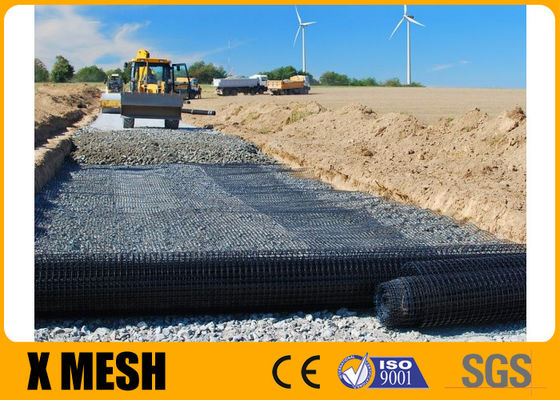 TGSG20 20 PP Biaxial Geogrid ASTM D4595 Geogrid Mesh For Roads