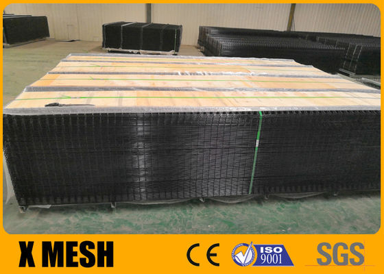 Horizontal Spacing 150mm Pvc Coated Wire Mesh Fencing 60mm Ultragal Pipe V Press
