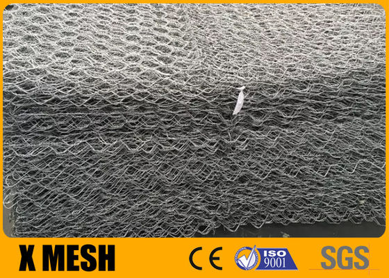 2.2mm Lacing Wire Gabion Mesh Pallet Packing 80 X 100mm For River Construction