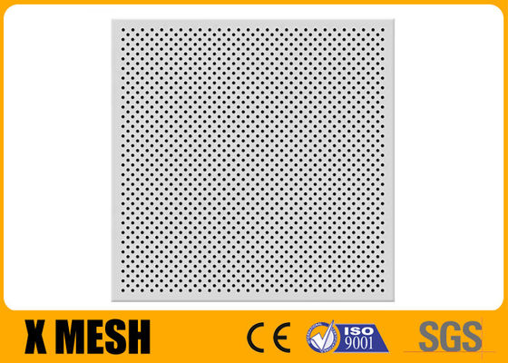 Powder Coated Perforated Metal Mesh A36 Steel Material Heavy Weight For Machine