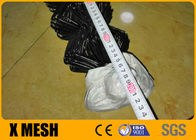 9 Gauge Black Vinyl Chain Link Mesh Fencing ISO9001 Low Maintenance