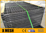 BS 10244 Wire Metal Mesh Fencing V Shaped H 2.4m Powder Coated