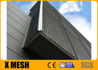 Thickness 2mm SS Expanded Metal Cladding PVC Coated Polishing