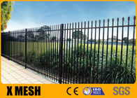 Sport Field 60x60mm Post Security Metal Fencing Anti Corrosion Uv Resistance