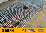 Wastewater Treatment Plant Welded Steel Grating As1657 Standard For Walkway