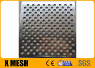 2.44m Length Perforated Stainless Steel Mesh Round Shape Metal For Decoration Wall