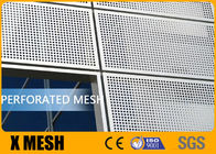 Fluorocarbon Spraying 0.2mm Perforated Aluminium Mesh For Decoration Screen