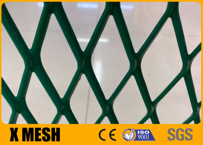 16 Ga Powder Coated Expanded Metal Mesh 0.5 Inch Hole Size 48 Inch Width