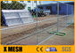 Astm Standard 9 Gauge Chain Link Temporary Fence Od 25mm For Seaside Fields