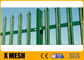 Green Powder Coated Palisade Fence Panels Pale Thickness 3mm For Thermal Power Plant