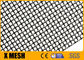 Stainless Steel Security Fly Screen Mesh For Windows Black Color