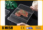 Barbecue Stainless Steel Welded Mesh Rectangle BBQ Grill Grid For Tenting