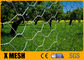 1.2m Width 2 Inches Woven Copper Wire Mesh Fence Hexagonal Commercial Agricultural Use