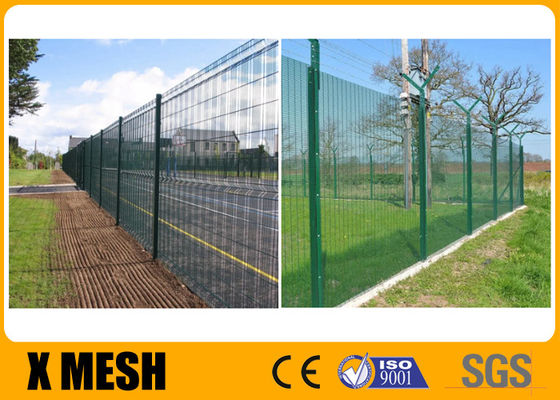 Highway Welded Security Metal Mesh Fencing Long Using Life   3m Height