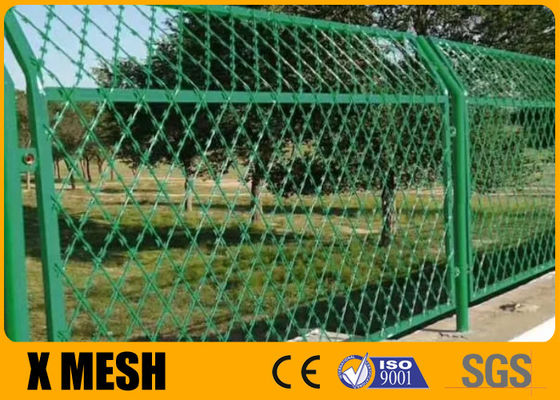 ASTM Standard Bto-22 Welded Razor Wire Mesh Is Used In Airports And itary Bases