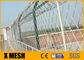 Silver Galvanized Welded 3.2mm Razor Wire Mesh For Prisons Protection