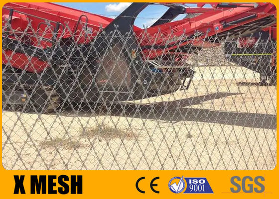 2.0m Welded Razor Concertina Wire Mesh 100mmx200mm Opening For itary Field